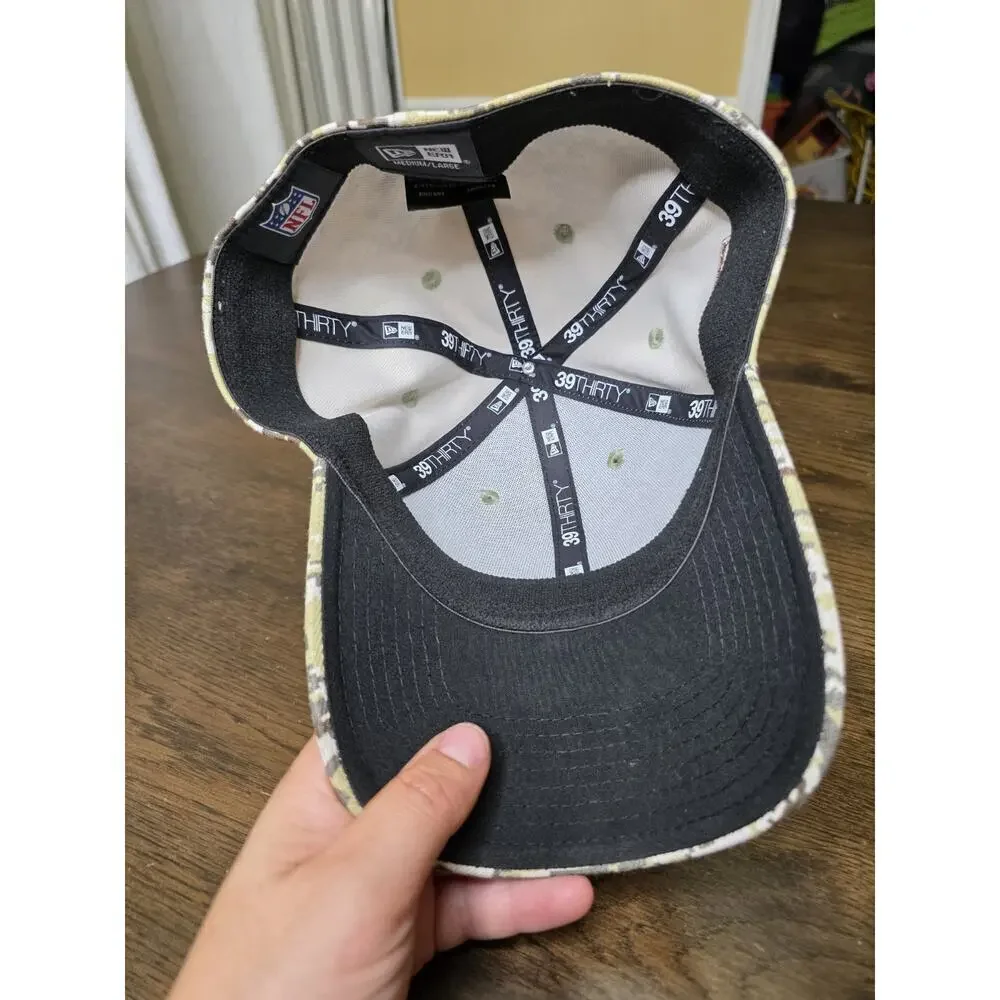 Pittsburgh Steelers New Era‎ 9Twenty Camo WOMEN'S Adjustable Hat Cap EUC CLEAN